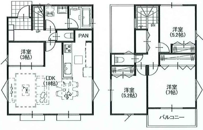 府中市白糸台1丁目中古h-47575間取り