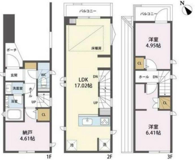 府中市緑町1丁目中古h-47579間取り