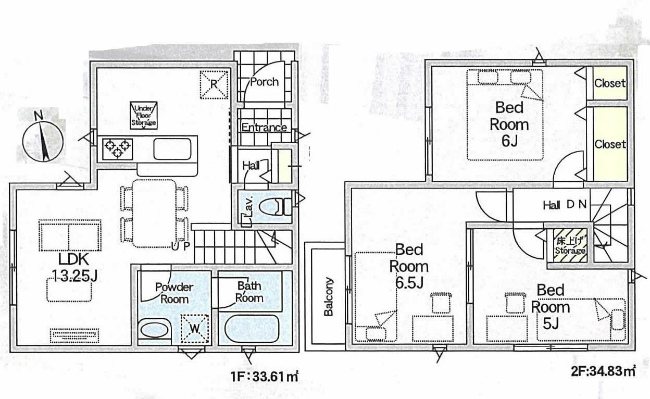 府中市是政3丁目新築h-47623間取り