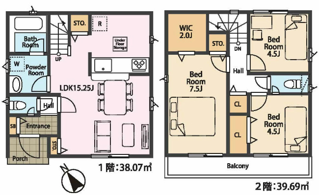 府中市住吉町1丁目新築h-47630間取り