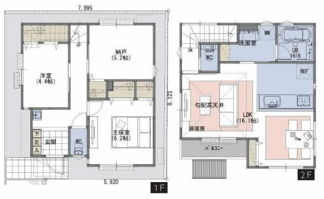 府中市本宿町2丁目新築h-48064間取り