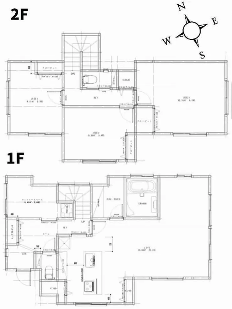 府中市小柳町6丁目 中古一戸建て（競艇場前駅・H-48121）の間取り図