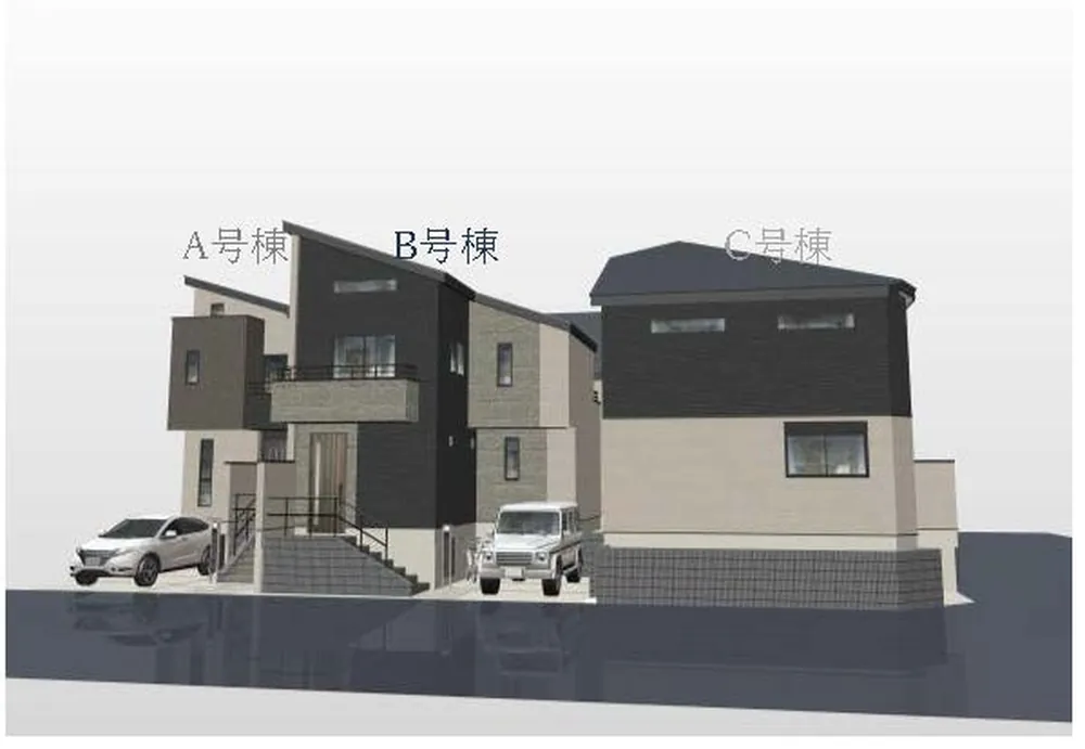 府中市小柳町5丁目 新築一戸建て（競艇場前駅・H-48312）の外観写真