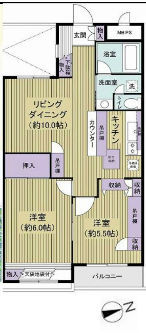GSハイム武蔵野台間取り