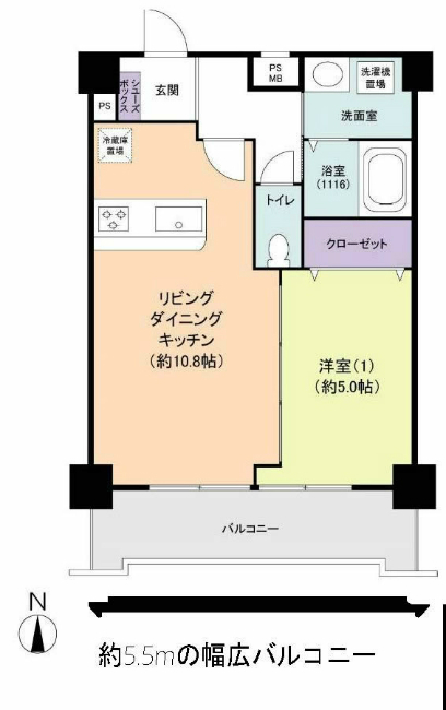 MAC府中コート間取り