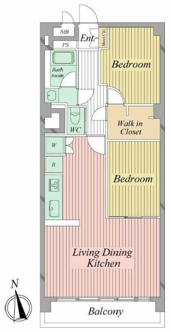 府中マンション間取り