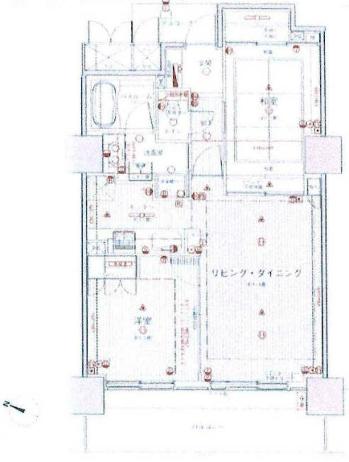 ライオンズステージ府中シティタワー間取り