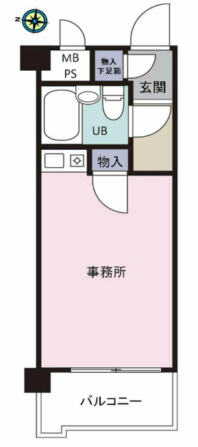 セザールプラザ府中間取り