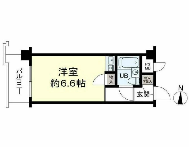セザールプラザ府中間取り