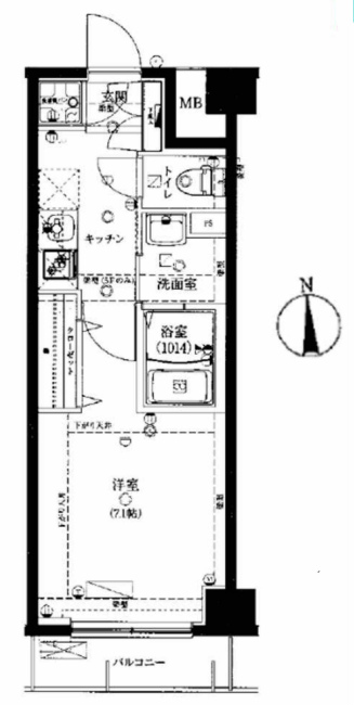 グロース府中イースト間取り