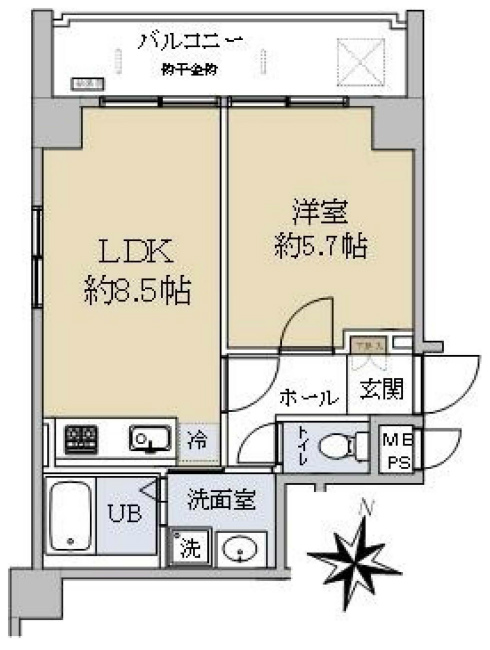 ＭＡＣ府中コート間取り
