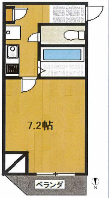 菱和パレス府中駅前間取り