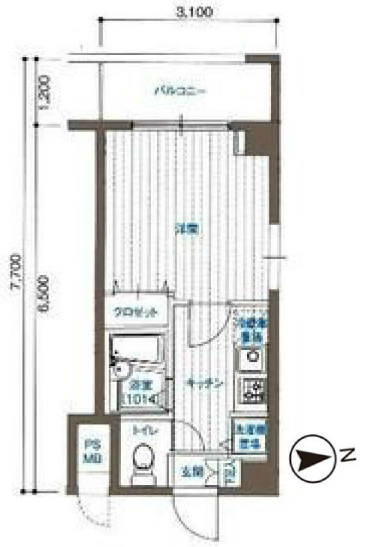 ヴィータローザ東府中間取り