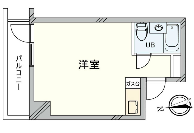 ロイヤルプラザ府中間取り
