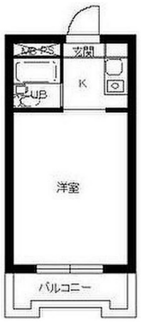 スカイコート府中間取り