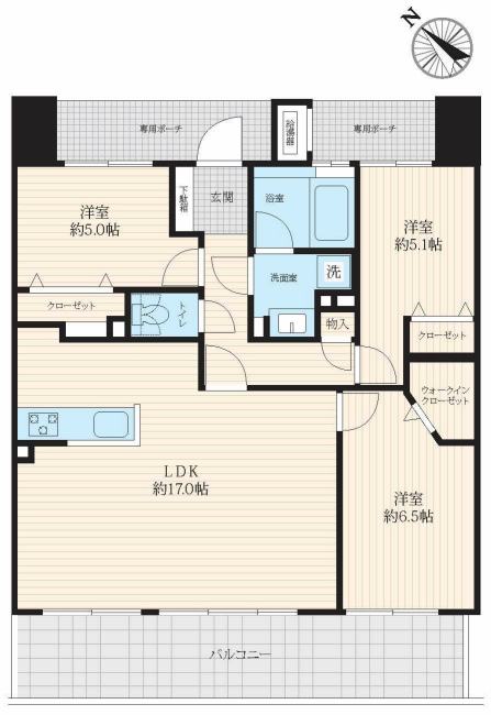 アルソスジャルディーノ間取り