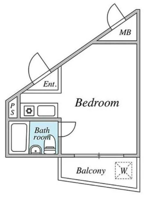 府中エンジェルハイツ間取り