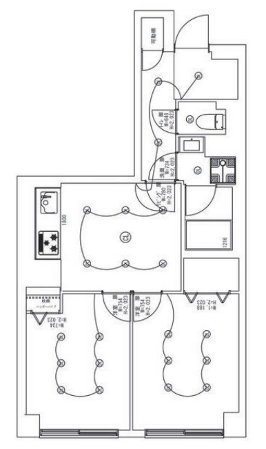 府中スカイハイツ間取り