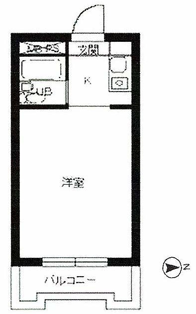 スカイコート府中（東府中駅・M-49969）の間取り図