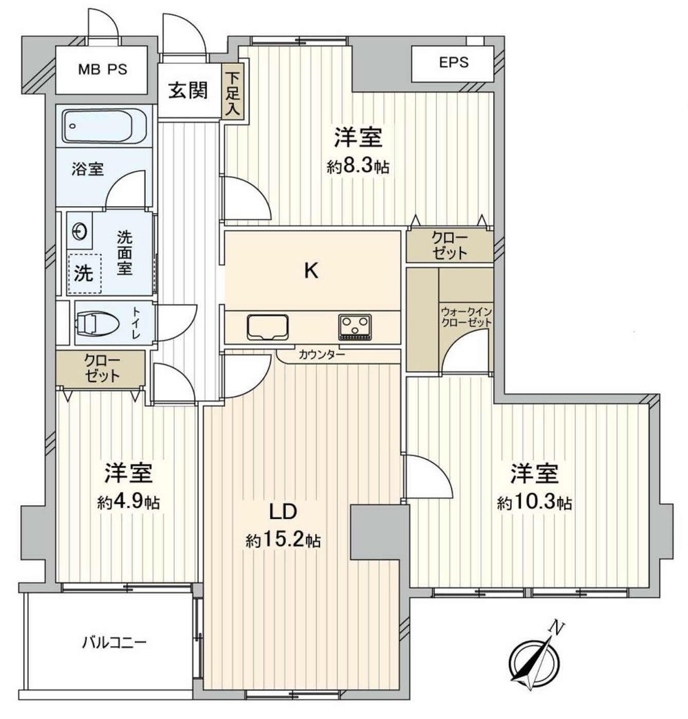リンデンハイム府中（M-50118）の間取り図