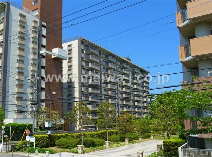 府中住吉町住宅2号棟の外観写真