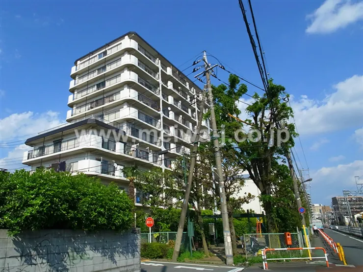 日商岩井府中マンションの外観写真