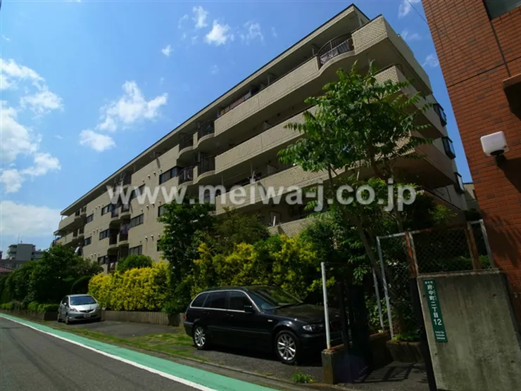 京王府中マンションの外観写真