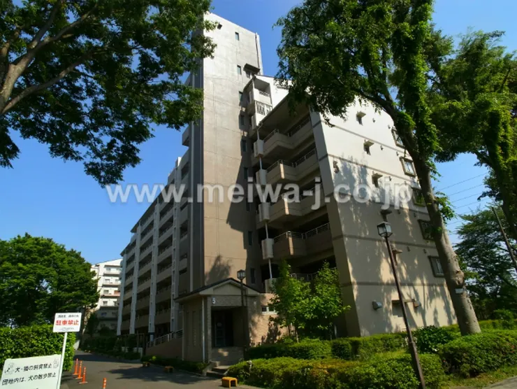ＵＲ府中グリーンハイツ5号棟の外観写真