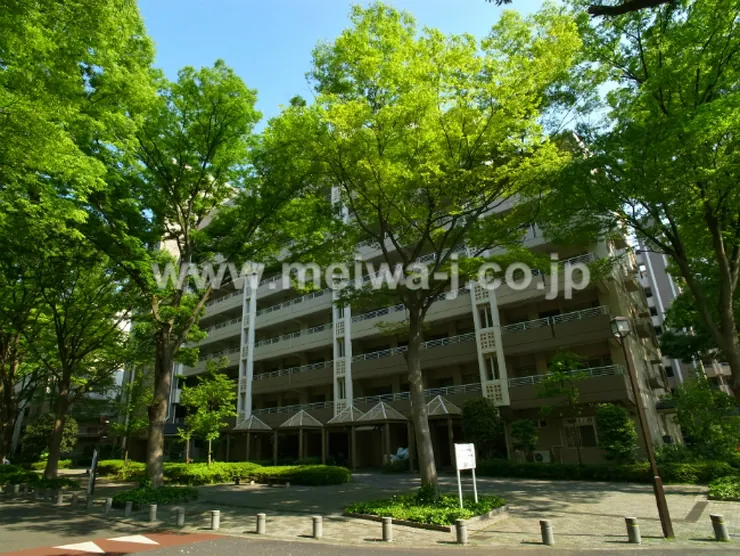 ＵＲ府中グリーンハイツ6号棟の外観写真