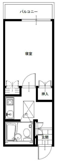 府中市住吉町3丁目売りアパートs-3126間取り