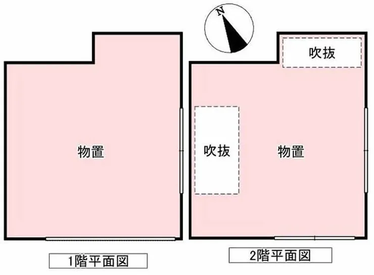 府中市住吉町3丁目の売り倉庫（中河原駅・S-3245）の間取り図