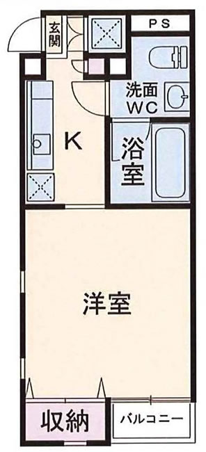 府中市府中町2丁目一棟売マンションs-3265間取り