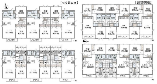 府中市若松町2丁目売りアパートs-3268間取り