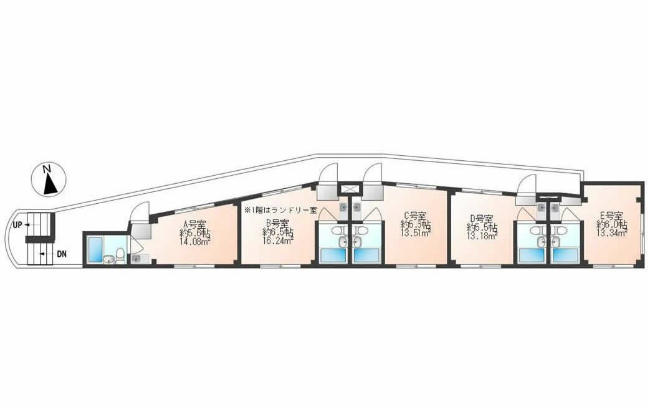 府中市白糸台4丁目売り倉庫s-3297間取り