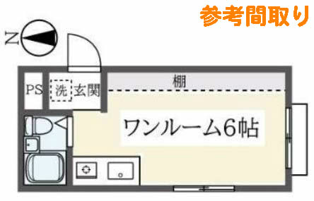 府中市清水が丘1丁目 一棟売マンション（東府中駅・S-3325）の間取り図