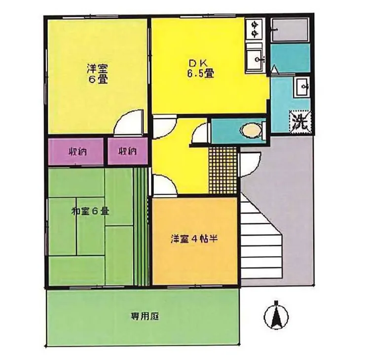 パルムけやき（分倍河原駅・T3-1972）の間取り図