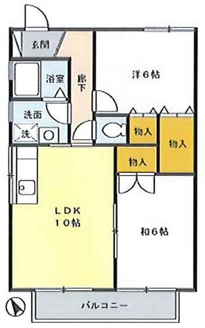 セジュールSS201間取り