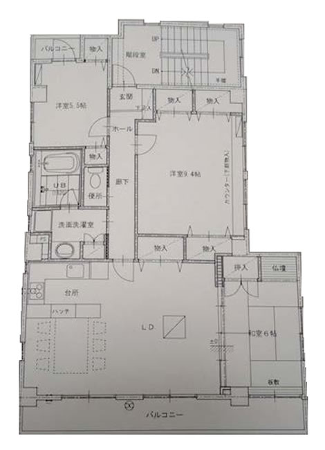 FCマンションの間取り