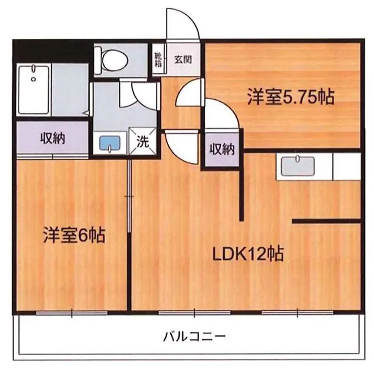 移山ハイツ（武蔵野台駅・T2-3031）の間取り図
