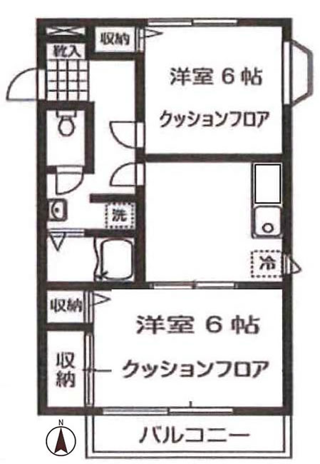 ハイネス石川の間取り