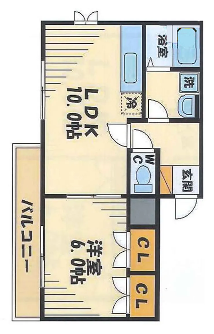 パインガーデン（東府中駅・T1-3618）の間取り図