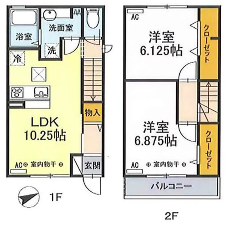 シャルムセジュール武蔵野（多磨駅・TH-4242）の間取り図