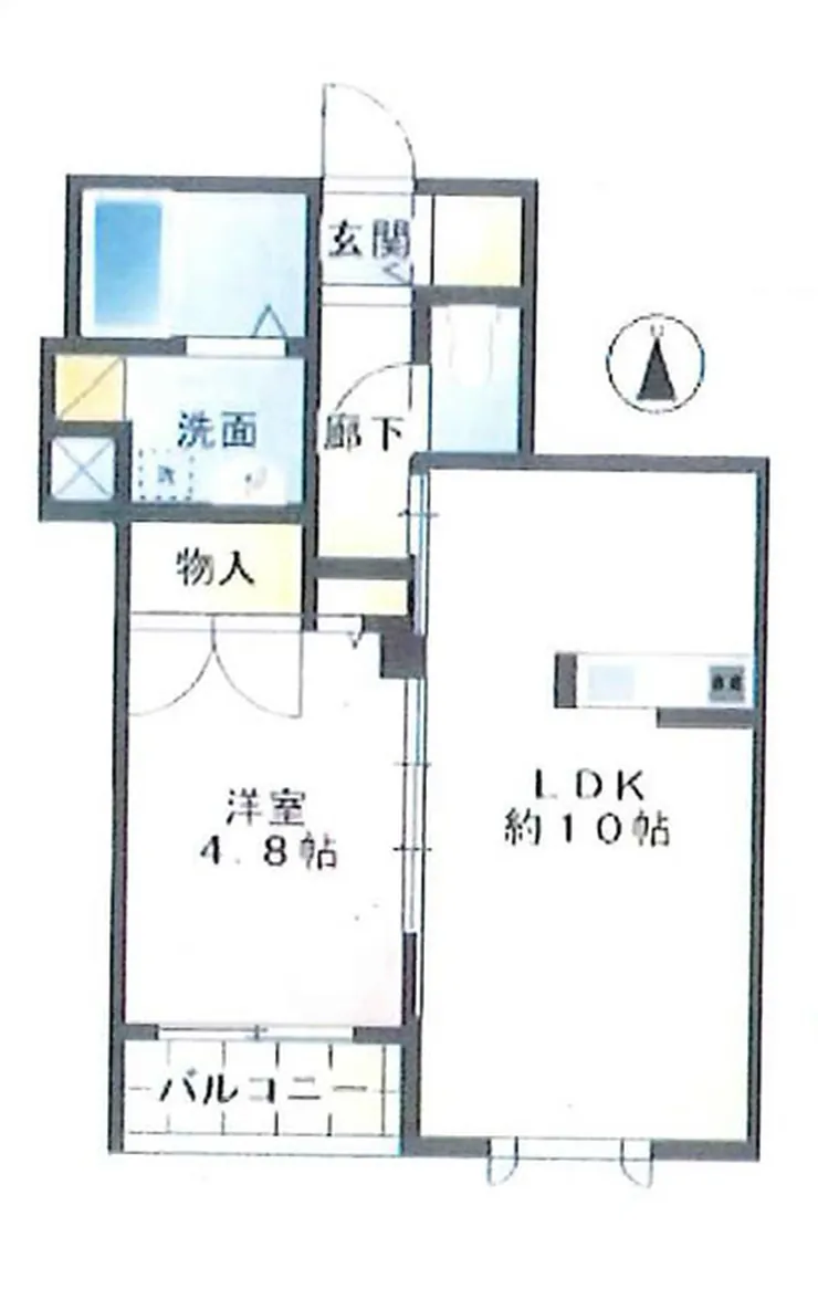フィデース（T1-4440）の間取り図