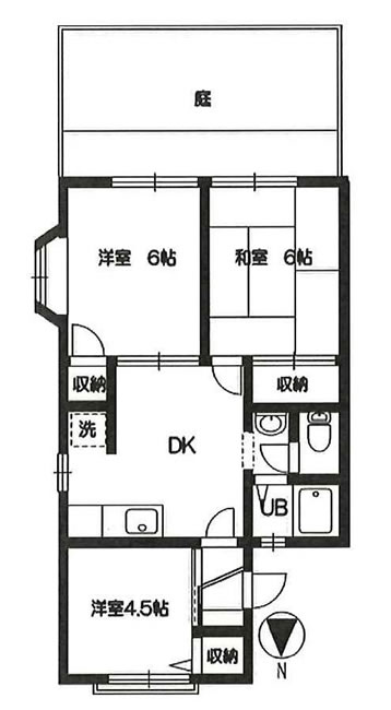 クレストコート(白糸台2)の間取り