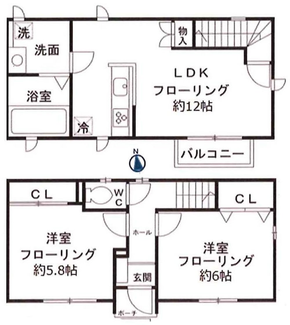 MAISON　ARBRE（多磨駅・TH-4535）の間取り図