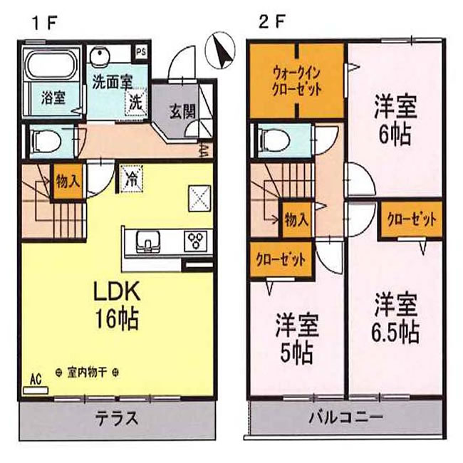 ルリアンの間取り