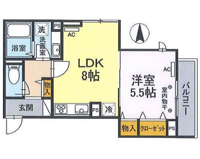 Bellvillageの間取り