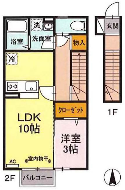カイアの間取り