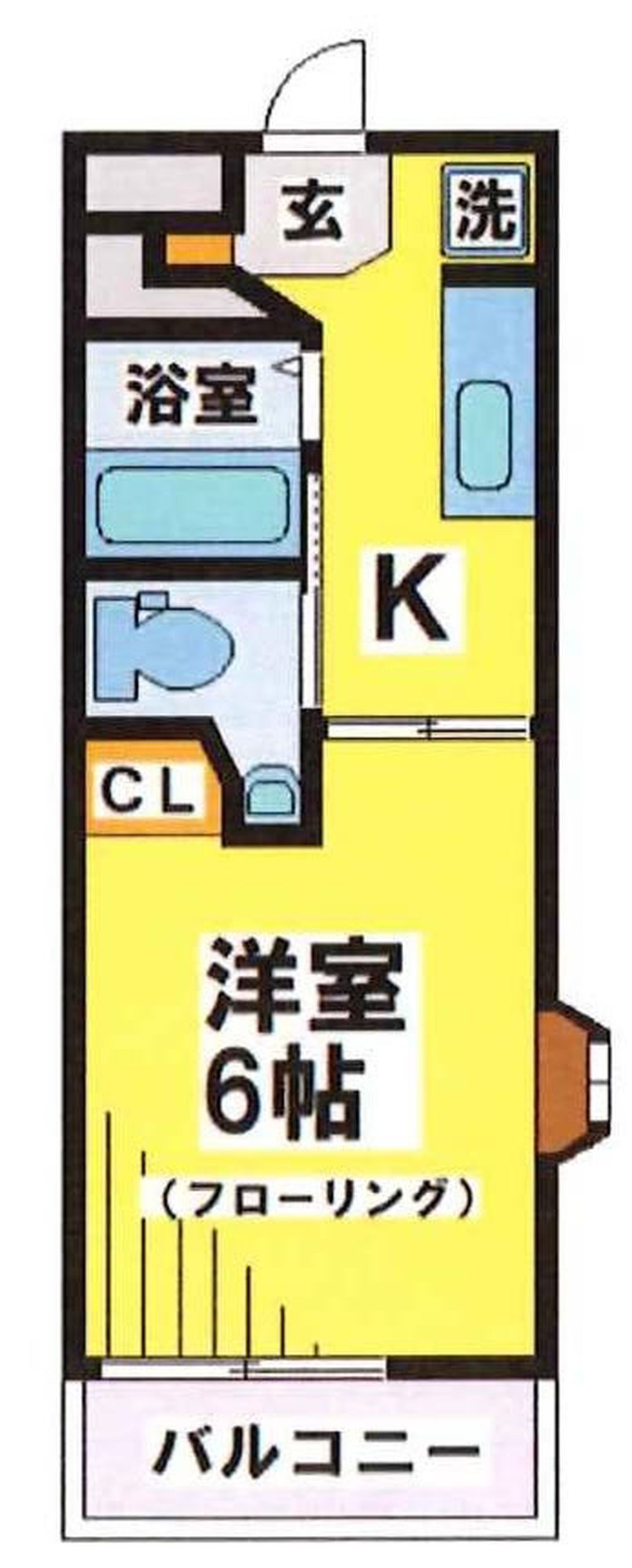 グリーンパレス(緑町3)（東府中駅・T1-4721）の間取り図