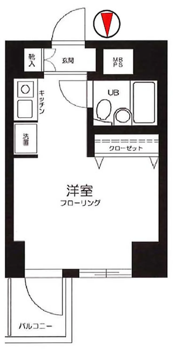 ドルチェ府中ツインエクセル（東府中駅・T1-4758）の間取り図